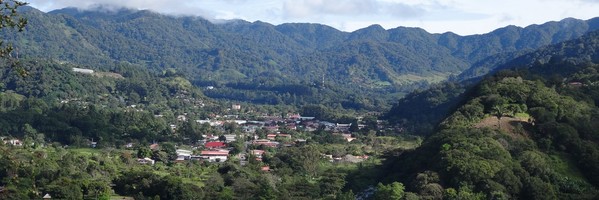 The valley of Bajo Boquete